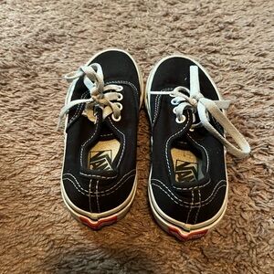 Vans Classic Black and White Sneakers